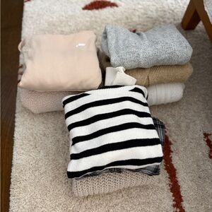 8 Sweaters Bundle